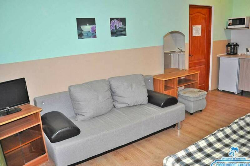 3-х местый одноком. Студио с собственной кухней