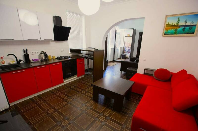 Двухкомнатный премиум с сауной и двором