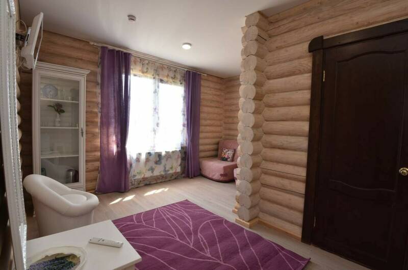 Сруб «Люкс» 2-х комнатный 2-х местный+2