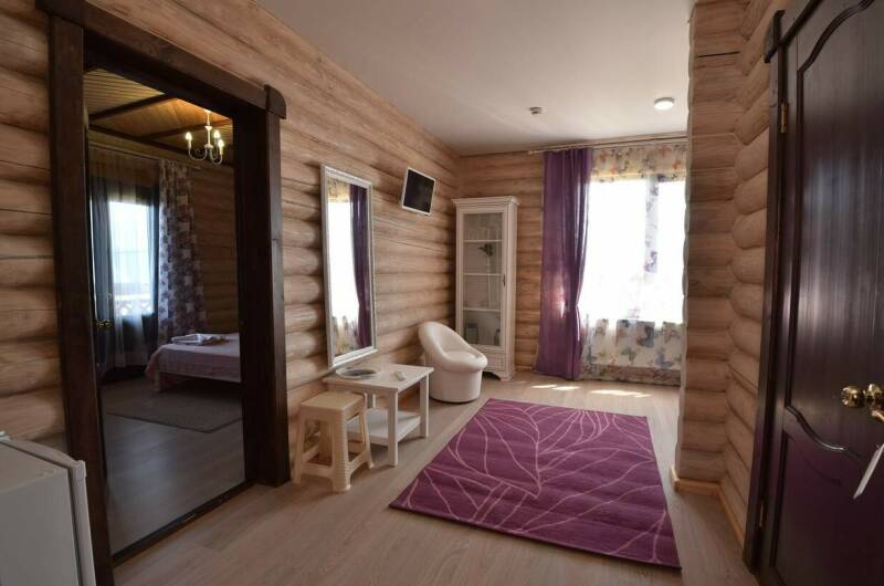 Сруб «Люкс» 2-х комнатный 2-х местный+2