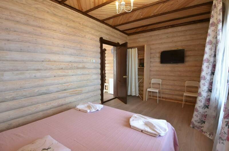 Сруб «Люкс» 2-х комнатный 2-х местный+2