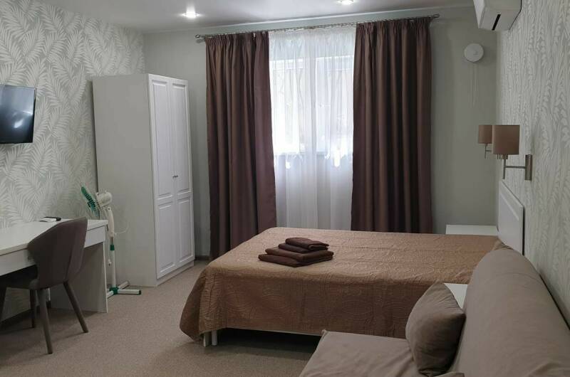 Двухкомнатный номер на первом этаже