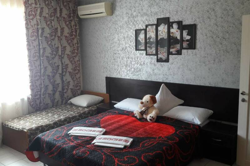 № 5 четырех мест номер с доп. местом (1 этаж)