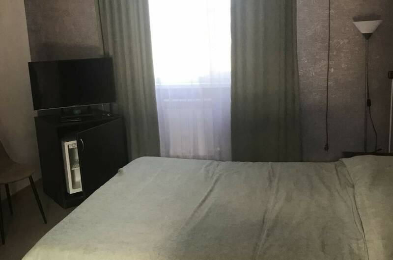 Комната с двухспальной кроватью