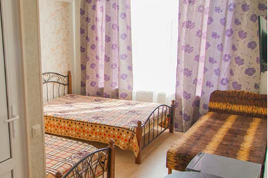 Четырехместный номер с удобствами