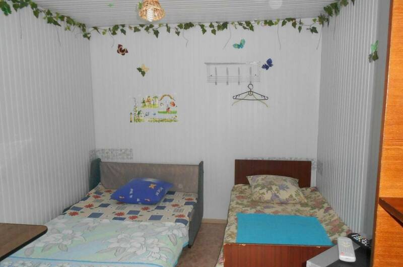 2- 3 — местный домик во дворе