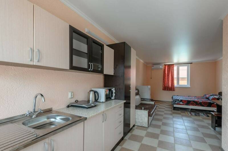 4-х местная студия люкс с кухней