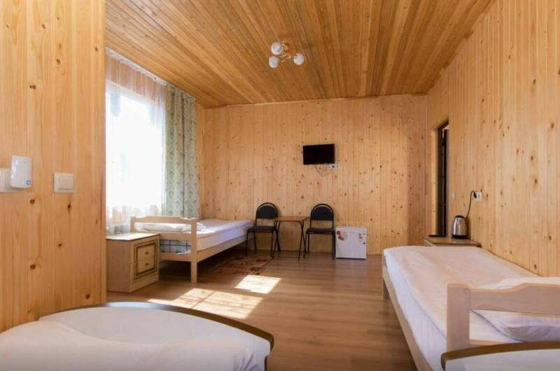 7. Комната на четверых в экодомике, с удобствами