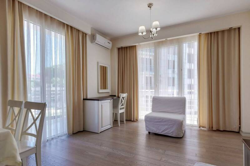 Апартаменты 2-х комнатные + кухня № 320,401