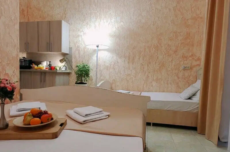 Трехместная номер-студия с мини-кухней