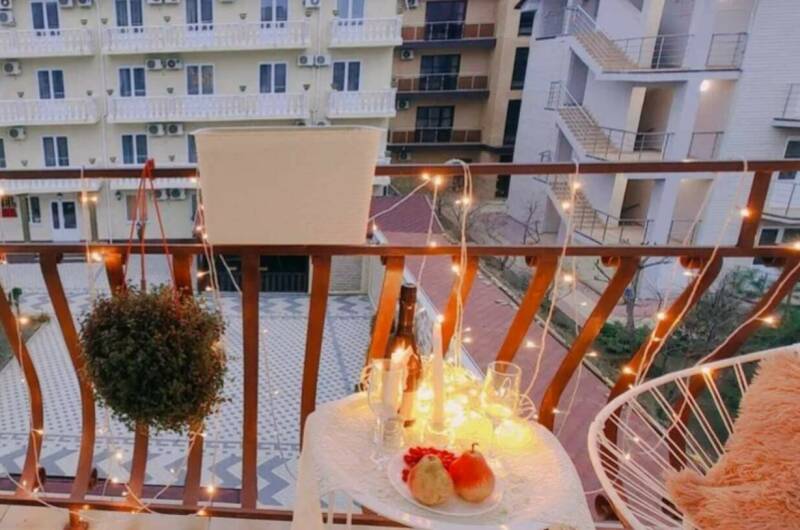 Четырехместная номер-студия с мини-кухней