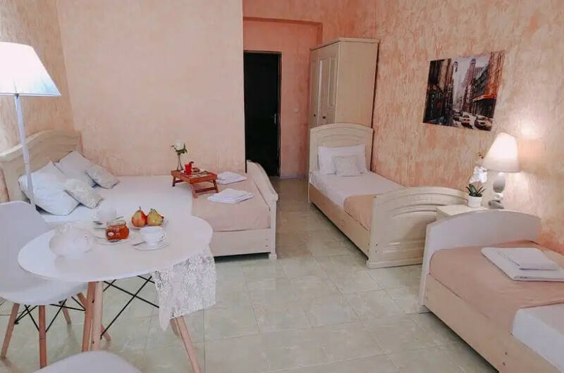 Четырехместный комфорт с французским балконом