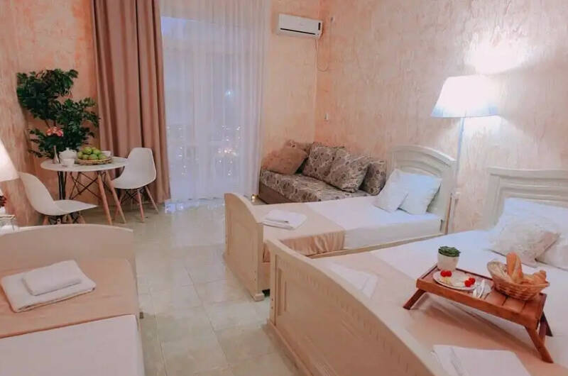 Шестиместный комфорт с французским балконом