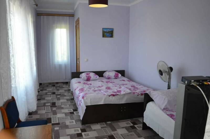 Трехместный номер «Стандарт» с видом на море