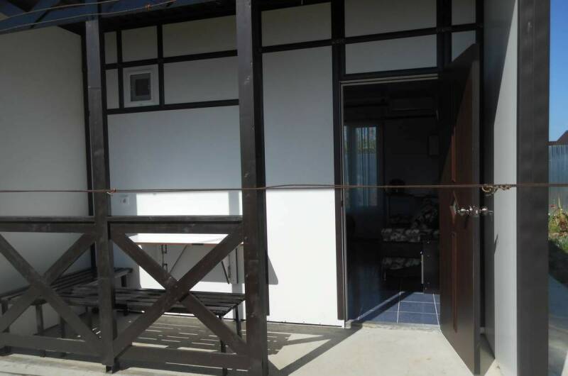 3-х мест. домик № 1 с кухней и террасой