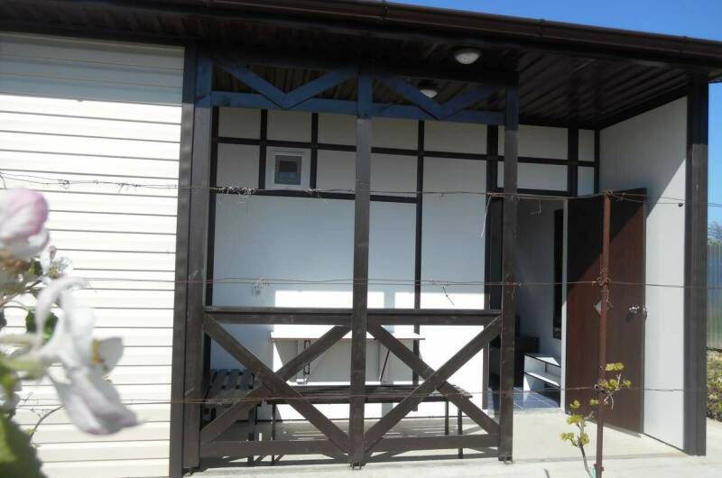 3-х мест. домик студия № 4 с террасой