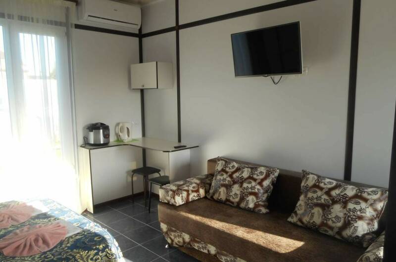 3-х мест. домик студия № 4 с террасой