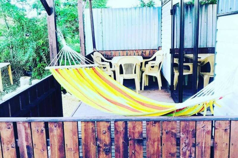 Домик с верандой «Семейный» (4−5 местный)