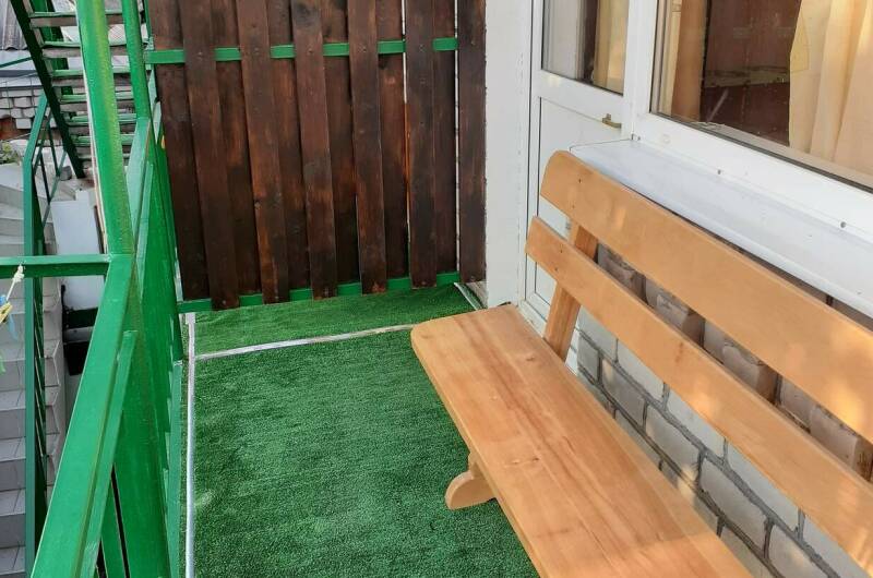 Двухком.4-х.мест. номер с удоб-ми балконом кухней