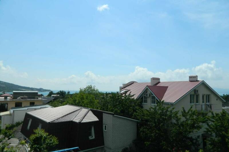 Двухкомнатный номер с удобств своя кухня и балкон