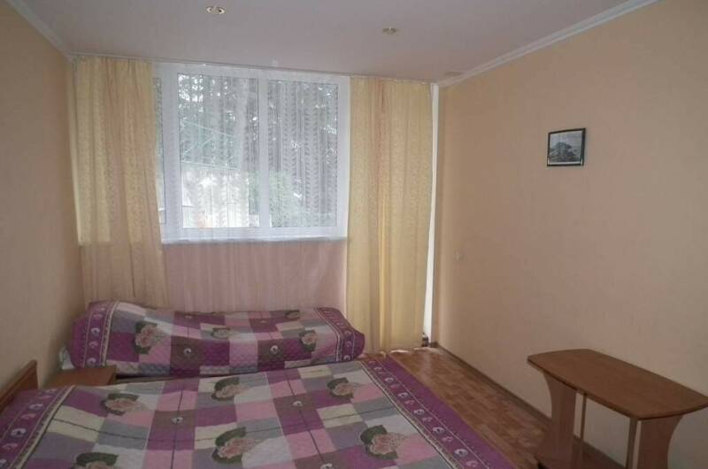 2-хместный «Стандарт без балкона» (2 корп, 1 этаж)