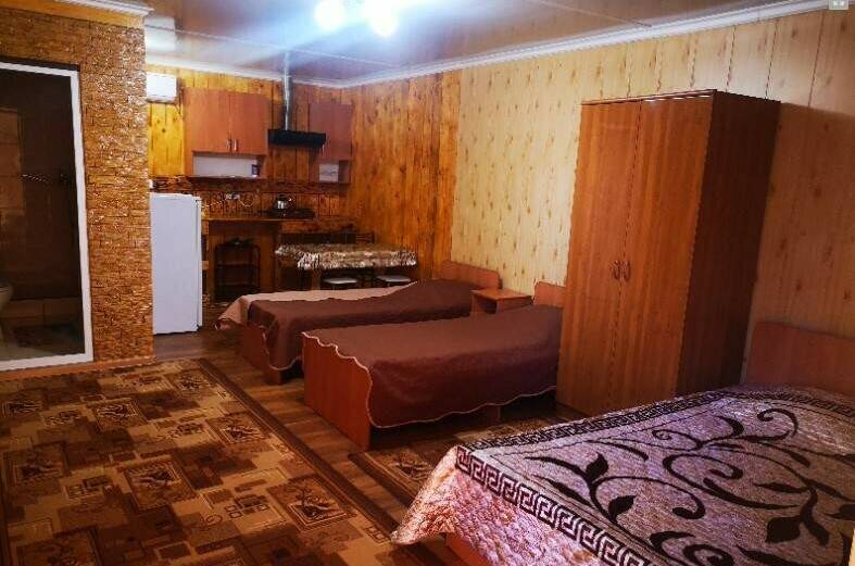 4-х местная студия с кухней в номере 32кв