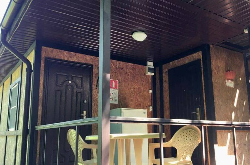 Двухместный с двуспальной кроватью и вентилятором