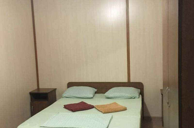 Номер с двуспальной кроватью, сплитсистема, балкон