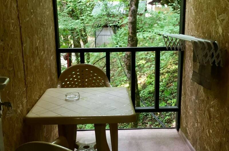 Номер с двуспальной кроватью, сплитсистема, балкон