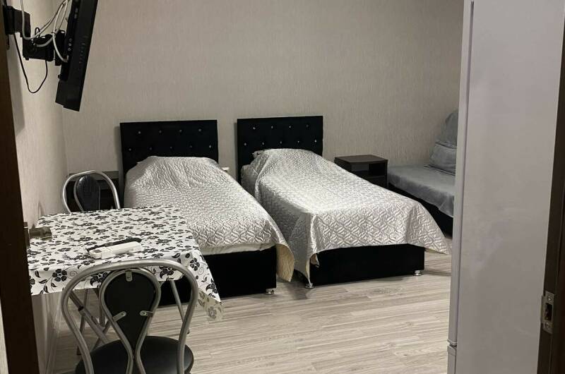 Студия с балконом и раздельными кроватями