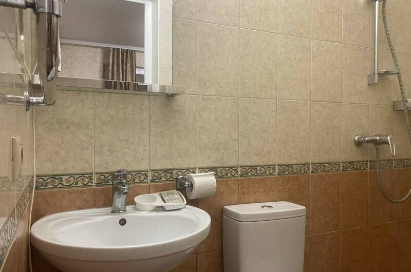 Трехместный номер с кухней на балконе