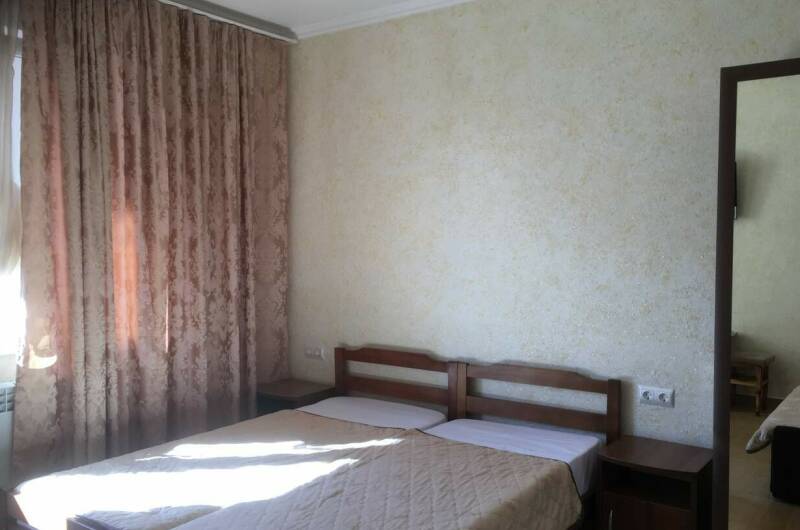 Номер с 2 кроватями и раскладным диваном