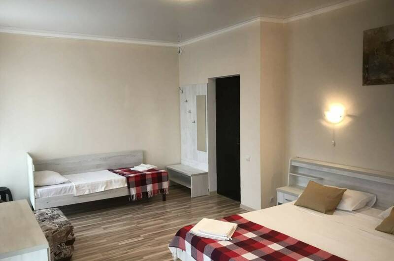 3-х местный стандарт- 2 балкона, вид на море