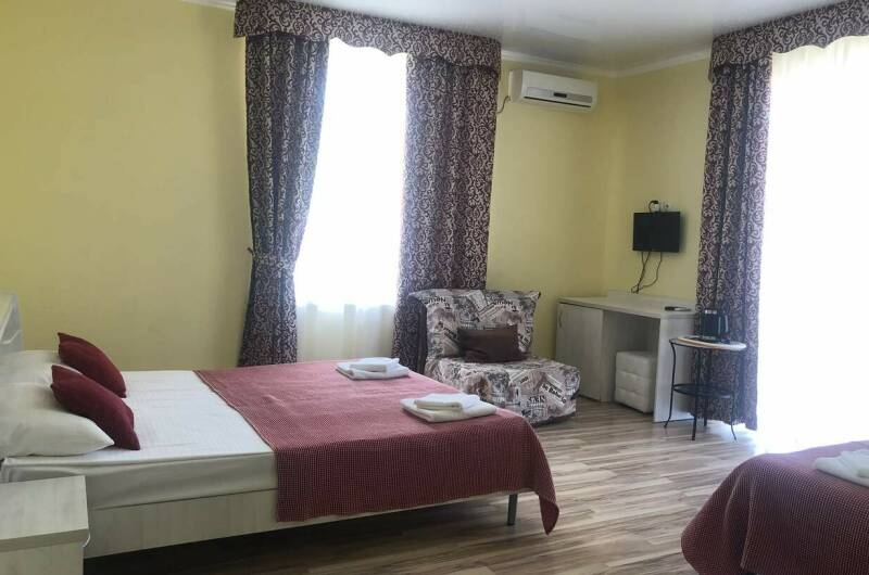 3-х местный стандарт с видом на море