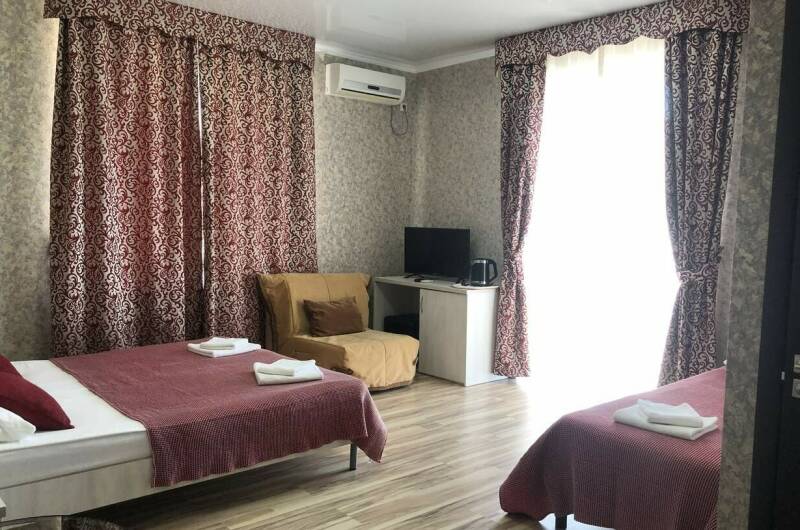 3-х местный стандарт с видом на море