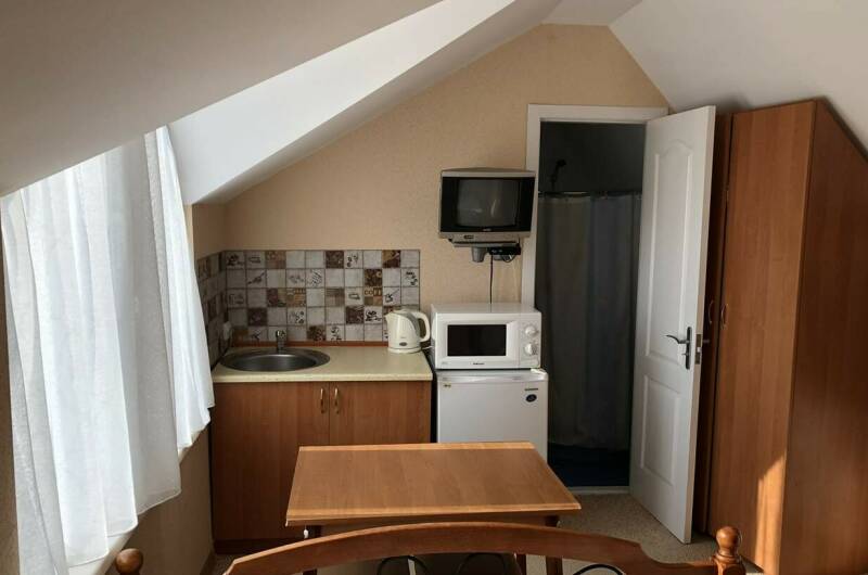 2-х местный номер с одной кроватью и мини кухней