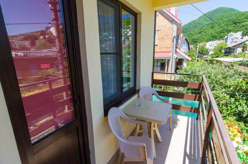 2-х местный номер с балконом с видом на море