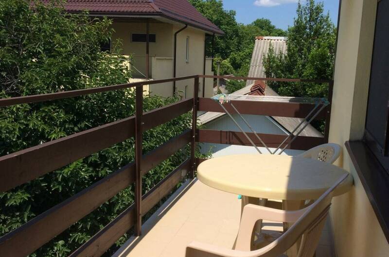 3-х местный с балконом с видом на море