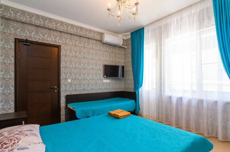 3-местный номер с балконом с видом на море