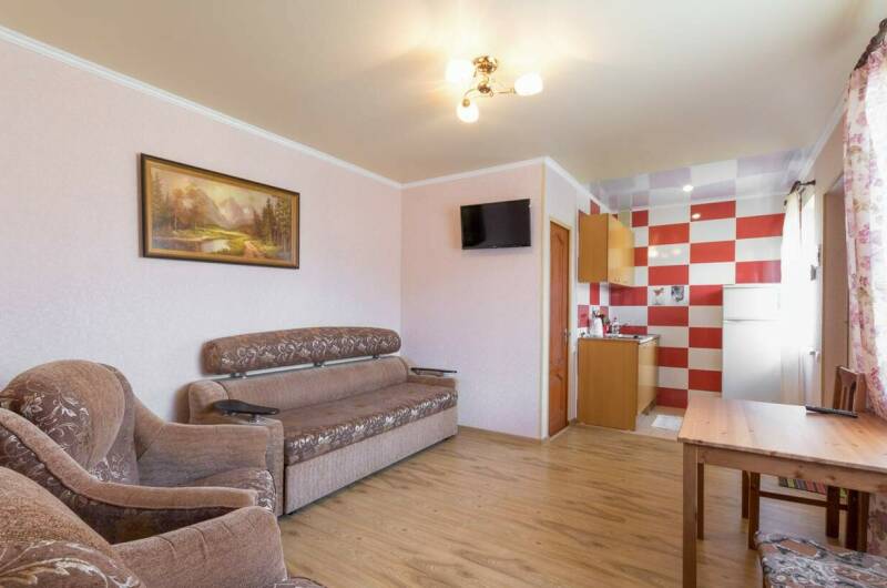 2-х комнатный номер «Люкс с кухней» № 1 — 30 м²