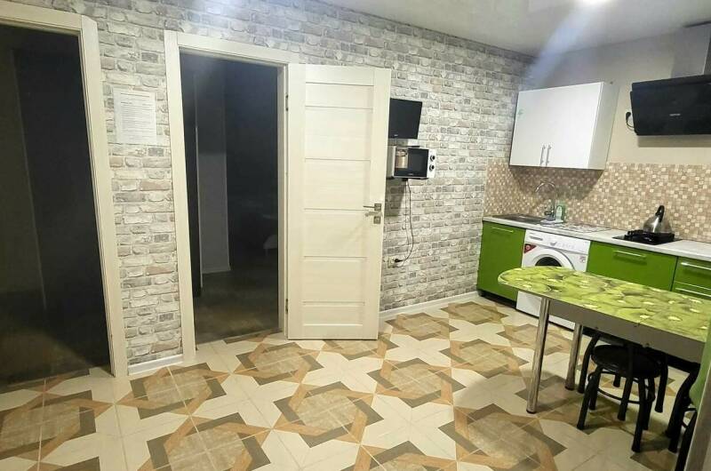 Двухкомнатные апартаменты на первом этаже