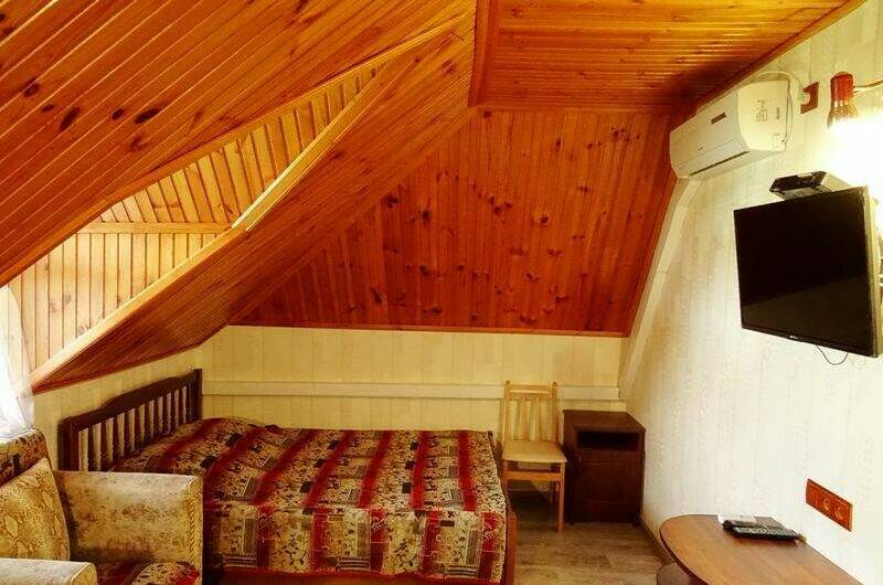 4-х местный номер на мансардном этаже