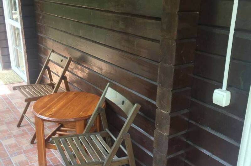 Трехместный «стандарт» в деревянном срубе срубе