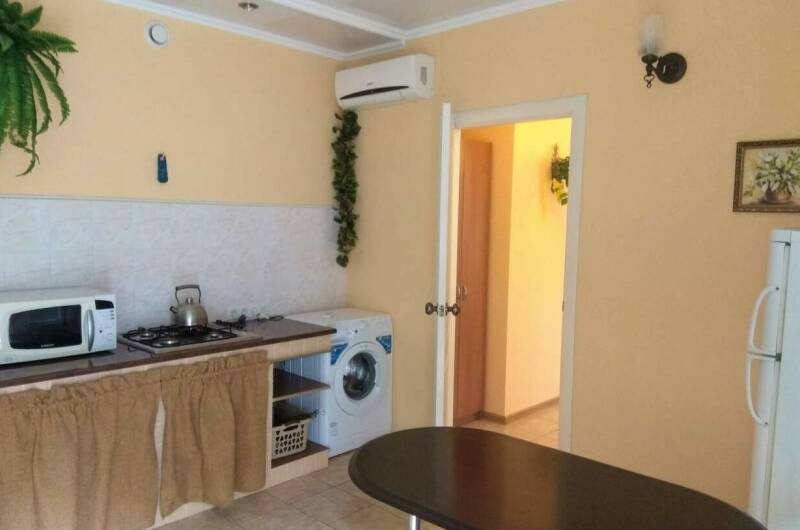 Двухкомнатные апартаменты с кухней и двориком