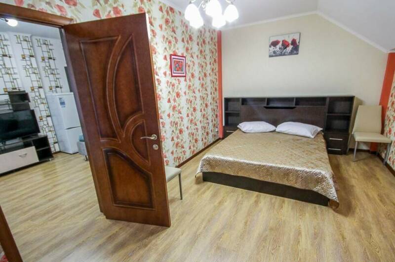 Семейный 2х-комн. номер люкс с кухней и террасой