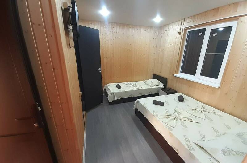 Семейный двухкомнатный номер с кухней