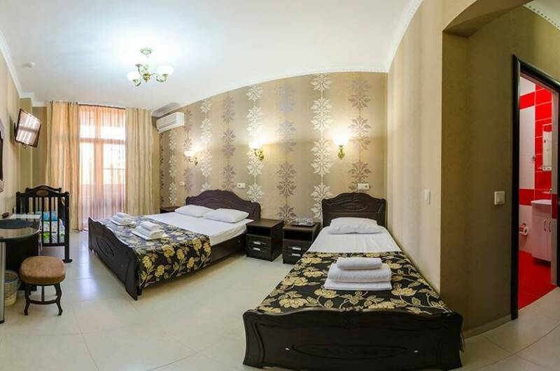 Люкс 3-местный с балконом, к. Палермо