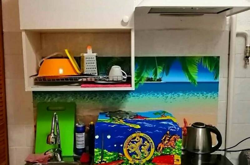 3-х местный номер с кухней. Эконом, к. № 1