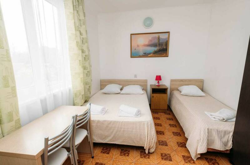 4х-местный 2х-комнатный с кухней. Standard, к. № 2