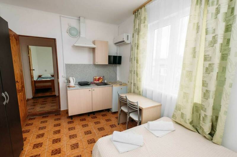 4х-местный 2х-комнатный с кухней. Standard, к. № 2